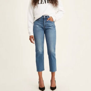 Levi’s Wedgie Straight Fit Denim Jeans Size 25 Jive Sound Vintage Inspired